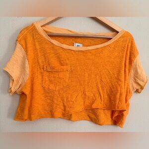 BDG Vibrant Orange Crop Top